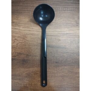 Vintage Tupperware Soup Ladle 1816-5 Black U69